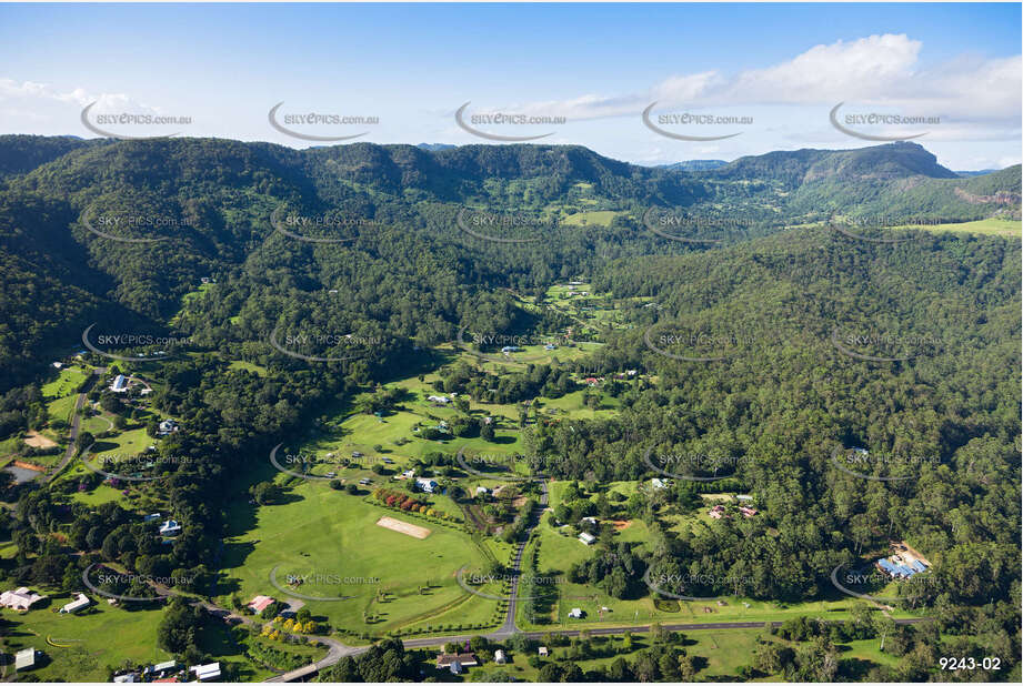 Aerial Photo Tallebudgera Valley QLD Aerial Photography