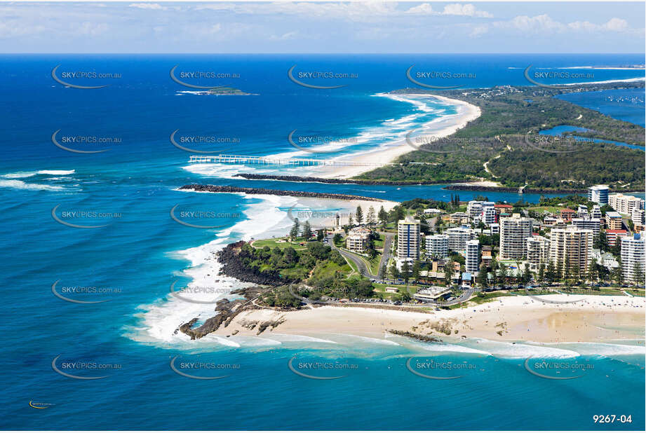 Aerial Photo Coolangatta QLD Aerial Photography