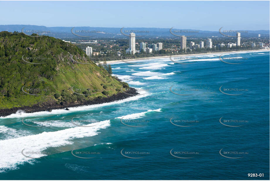 Aerial Photo Burleigh Heads QLD Aerial Photography