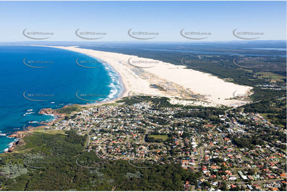 Aerial Photo Anna Bay NSW Aerial Photography