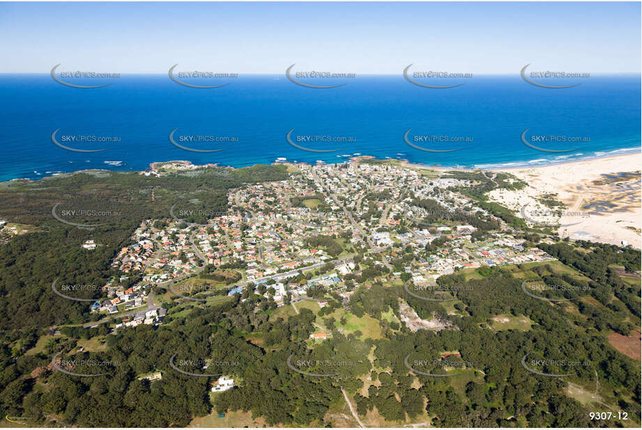 Aerial Photo Anna Bay NSW Aerial Photography