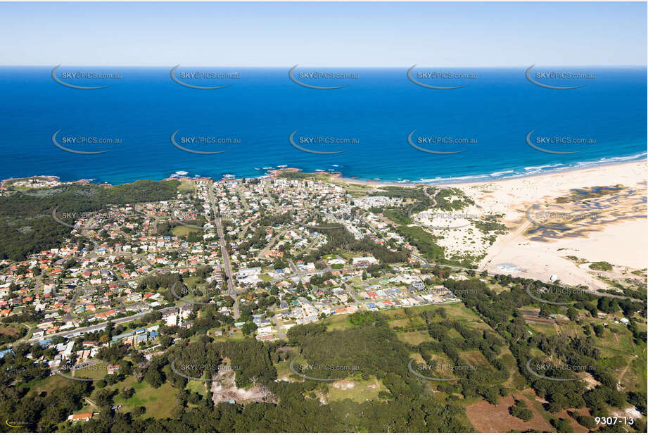 Aerial Photo Anna Bay NSW Aerial Photography