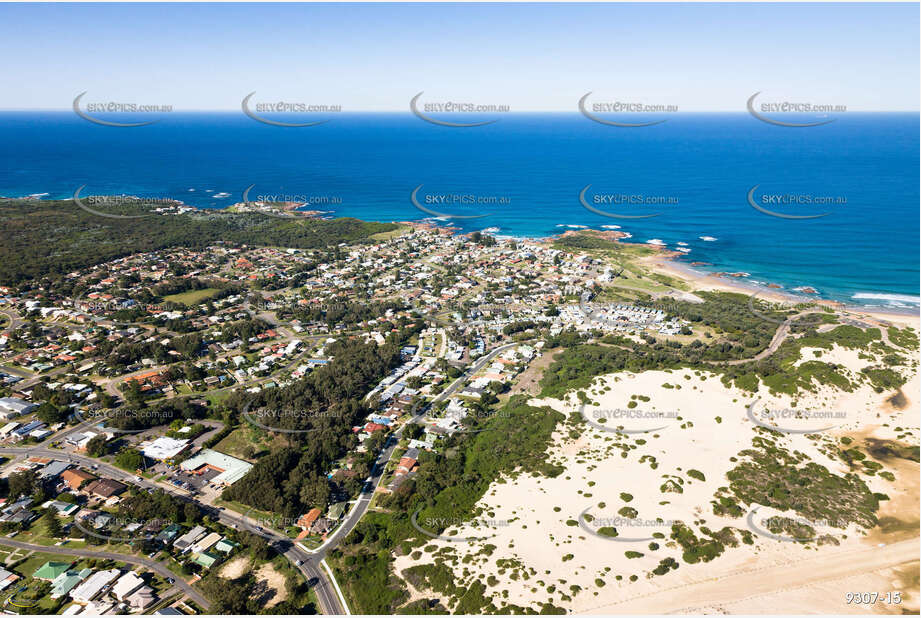 Aerial Photo Anna Bay NSW Aerial Photography