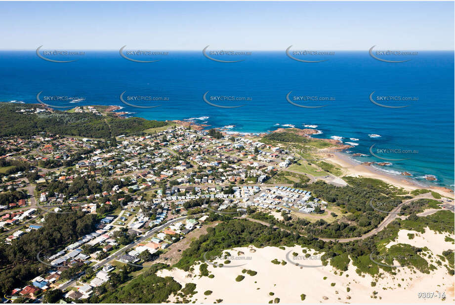 Aerial Photo Anna Bay NSW Aerial Photography