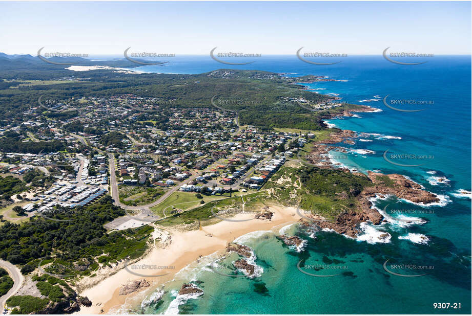 Aerial Photo Anna Bay NSW Aerial Photography