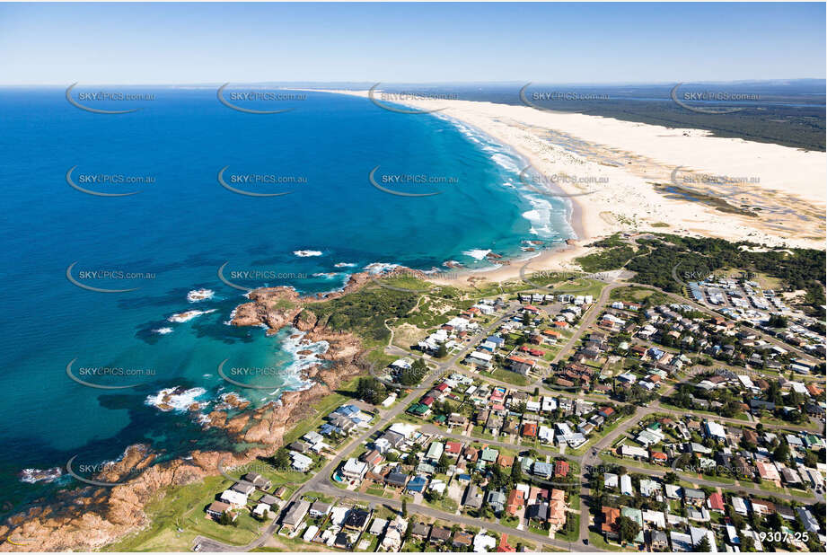 Aerial Photo Anna Bay NSW Aerial Photography