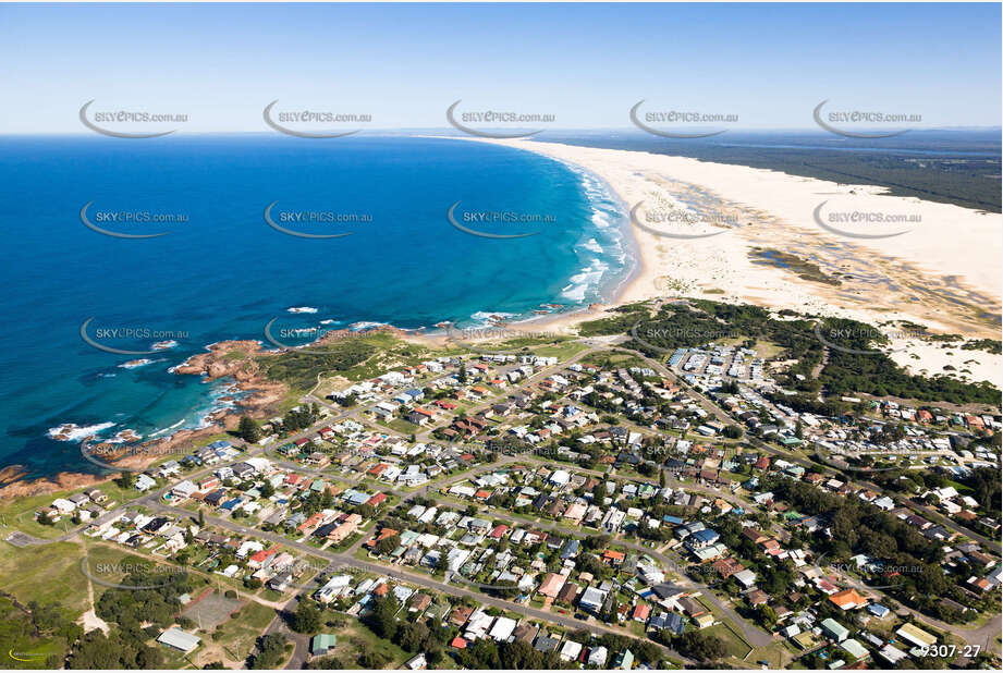 Aerial Photo Anna Bay NSW Aerial Photography