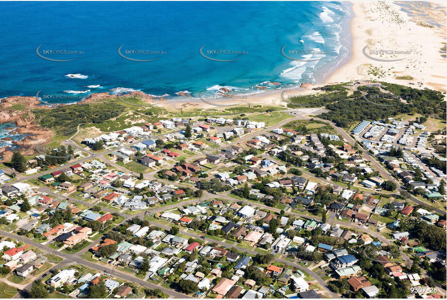 Aerial Photo Anna Bay NSW Aerial Photography