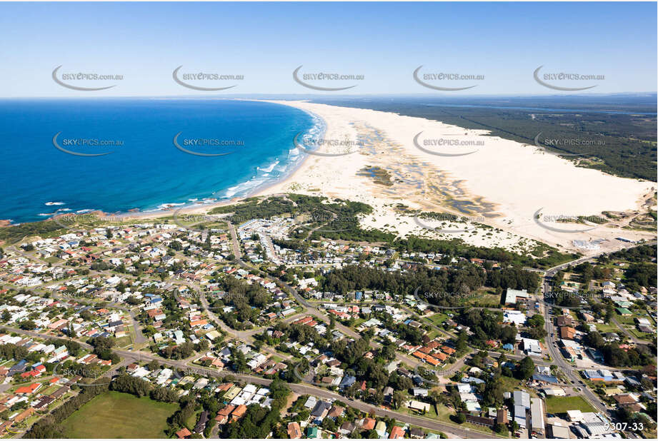 Aerial Photo Anna Bay NSW Aerial Photography