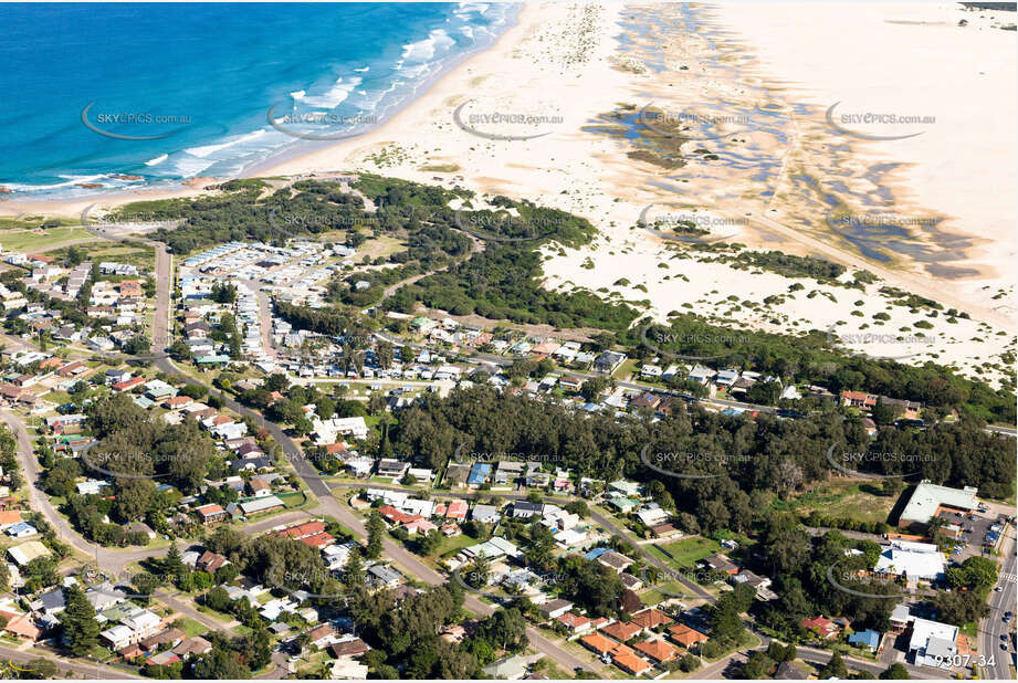Aerial Photo Anna Bay NSW Aerial Photography