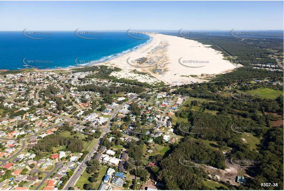 Aerial Photo Anna Bay NSW Aerial Photography