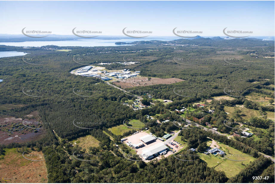 Aerial Photo Anna Bay NSW Aerial Photography