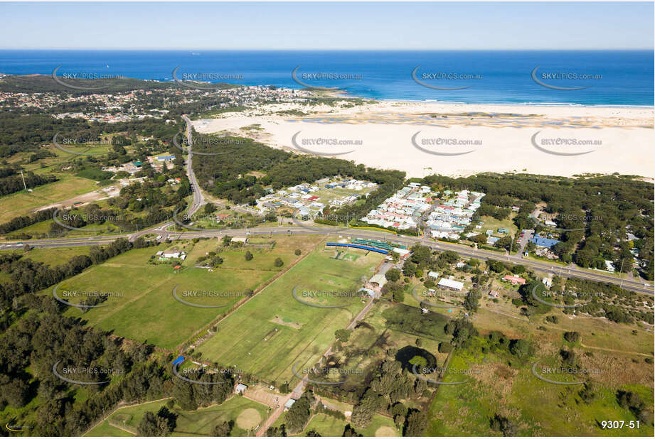 Aerial Photo Anna Bay NSW Aerial Photography