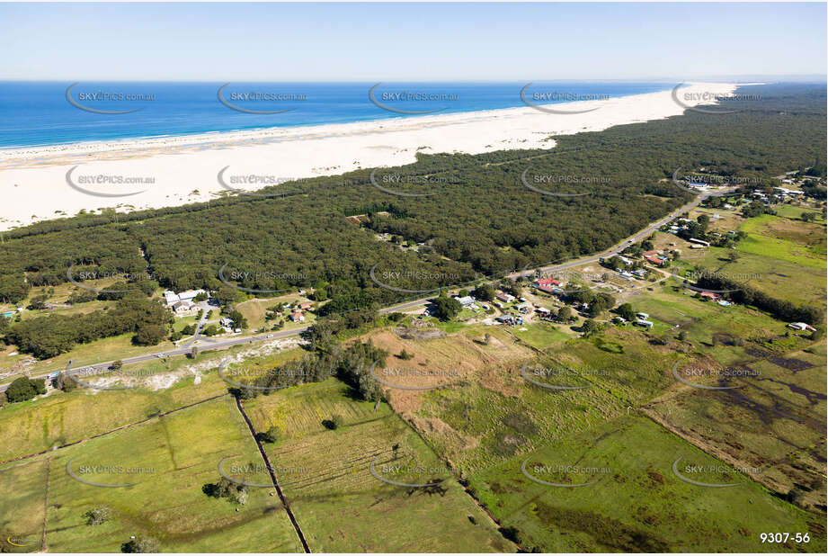 Aerial Photo Anna Bay NSW Aerial Photography