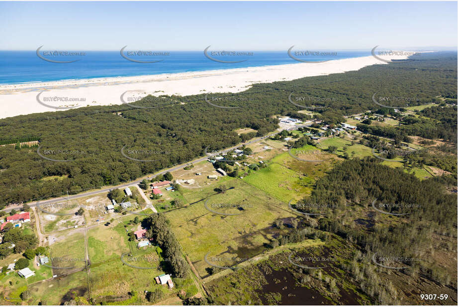 Aerial Photo Anna Bay NSW Aerial Photography