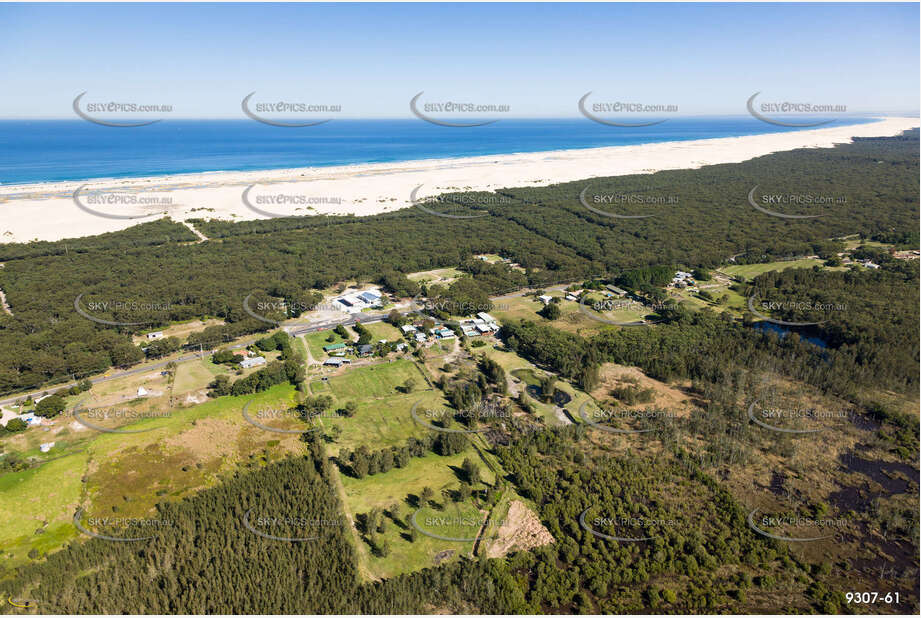 Aerial Photo Anna Bay NSW Aerial Photography