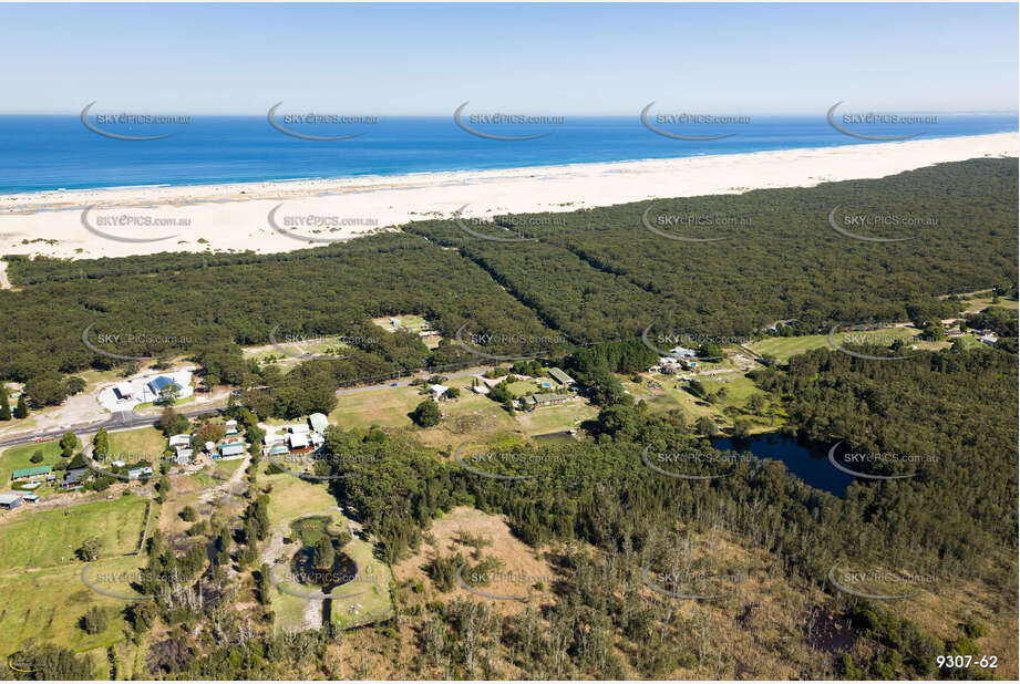 Aerial Photo Anna Bay NSW Aerial Photography