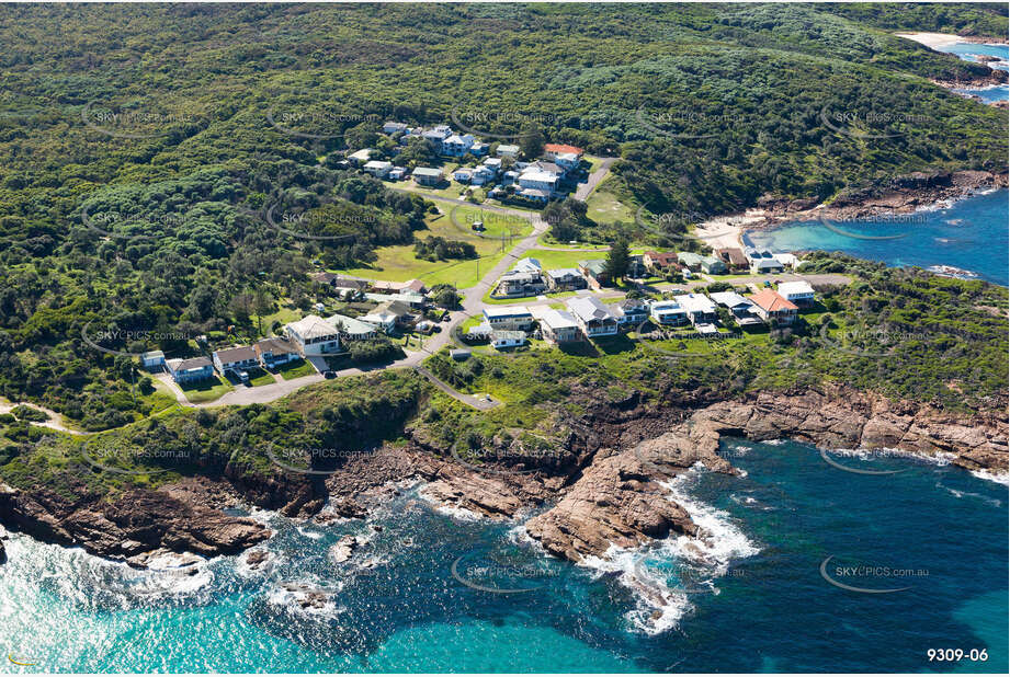 Aerial Photo Fishermans Bay NSW Aerial Photography