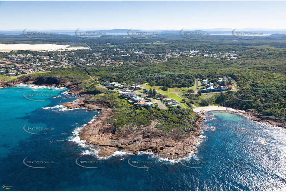 Aerial Photo Fishermans Bay NSW Aerial Photography