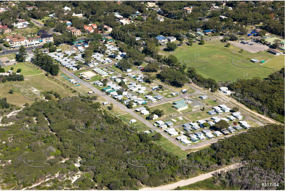 Hawks Nest Beach Holiday Park NSW Aerial Photography