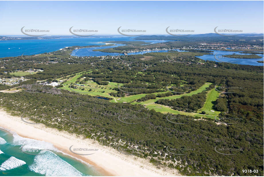 Hawks Nest Golf Club NSW Aerial Photography