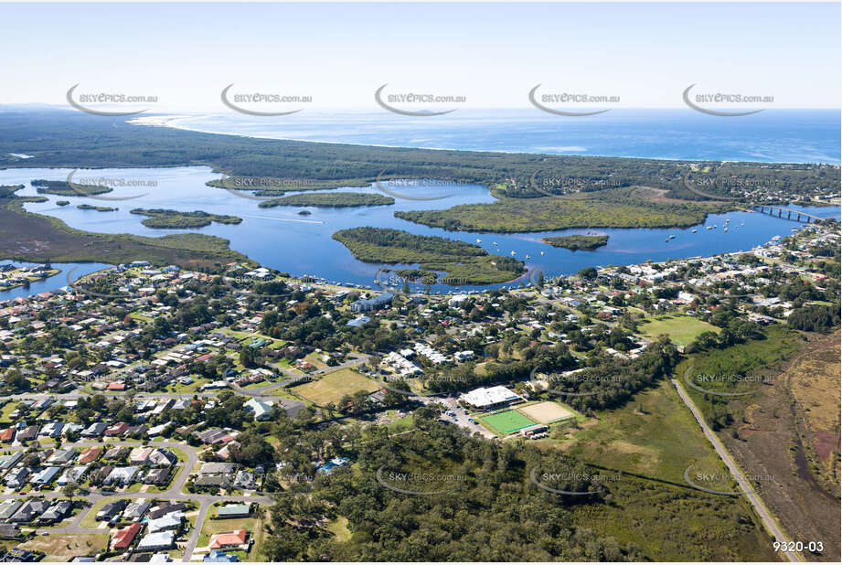 Aerial Photo Tea Gardens NSW Aerial Photography