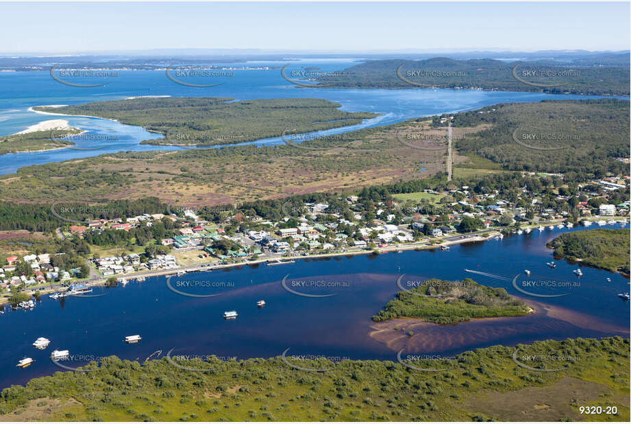Aerial Photo Tea Gardens NSW Aerial Photography