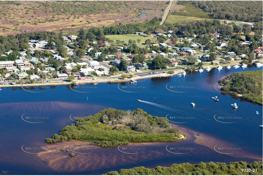 Aerial Photo Tea Gardens NSW Aerial Photography