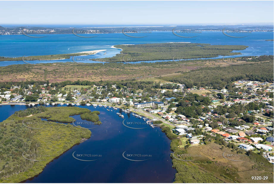 Aerial Photo Tea Gardens NSW Aerial Photography