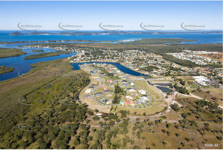 Aerial Photo Tea Gardens NSW Aerial Photography