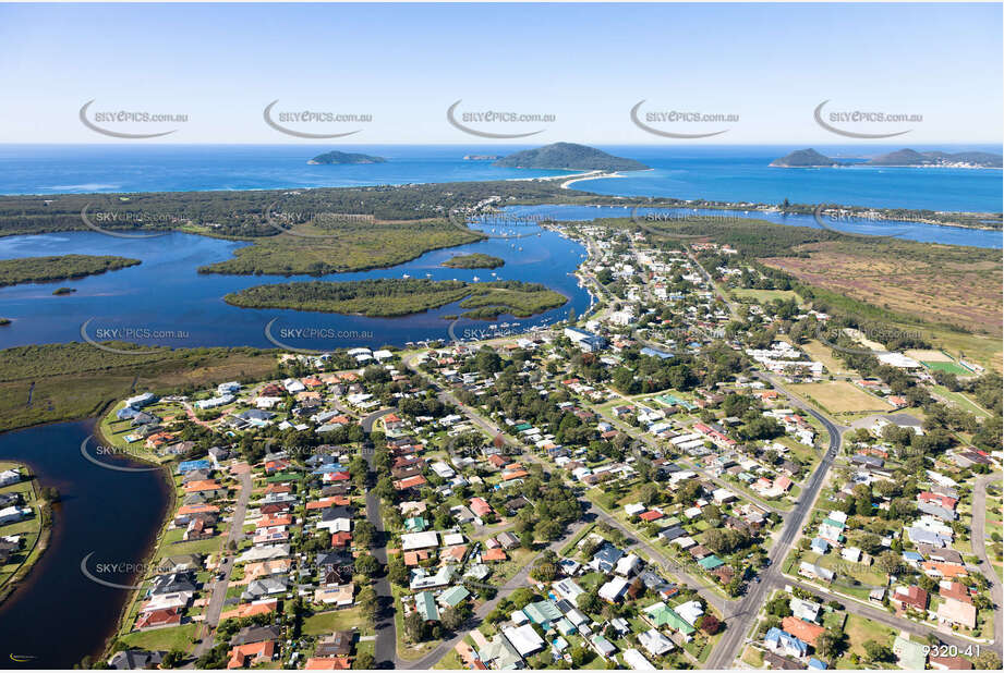 Aerial Photo Tea Gardens NSW Aerial Photography