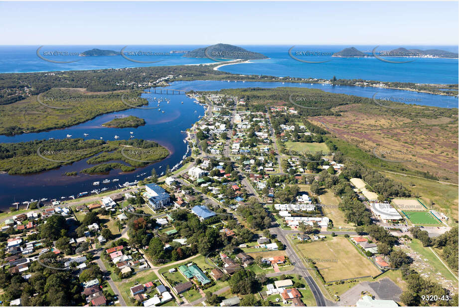 Aerial Photo Tea Gardens NSW Aerial Photography