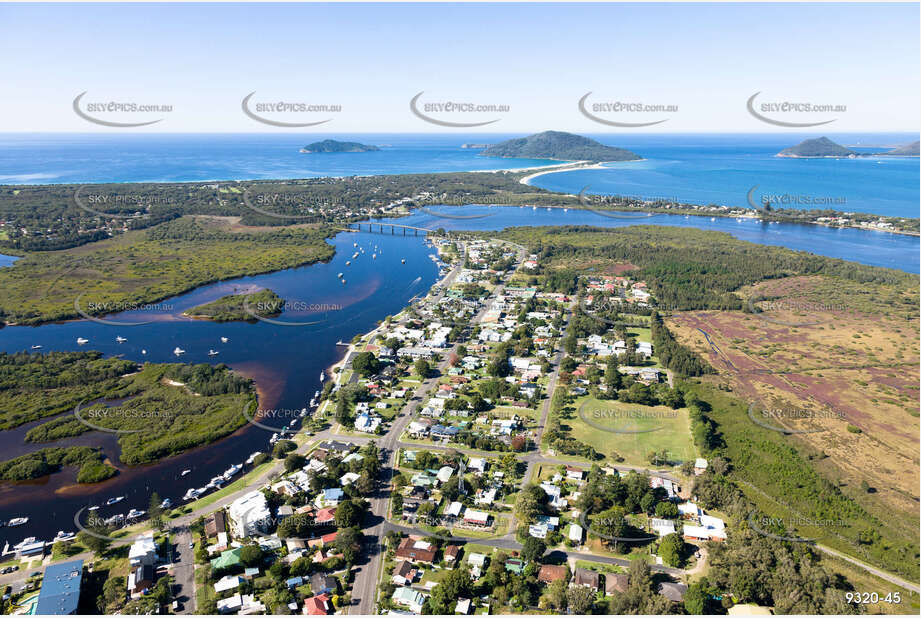 Aerial Photo Tea Gardens NSW Aerial Photography