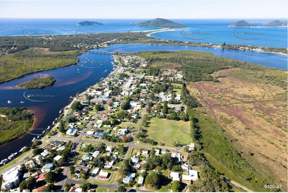 Aerial Photo Tea Gardens NSW Aerial Photography