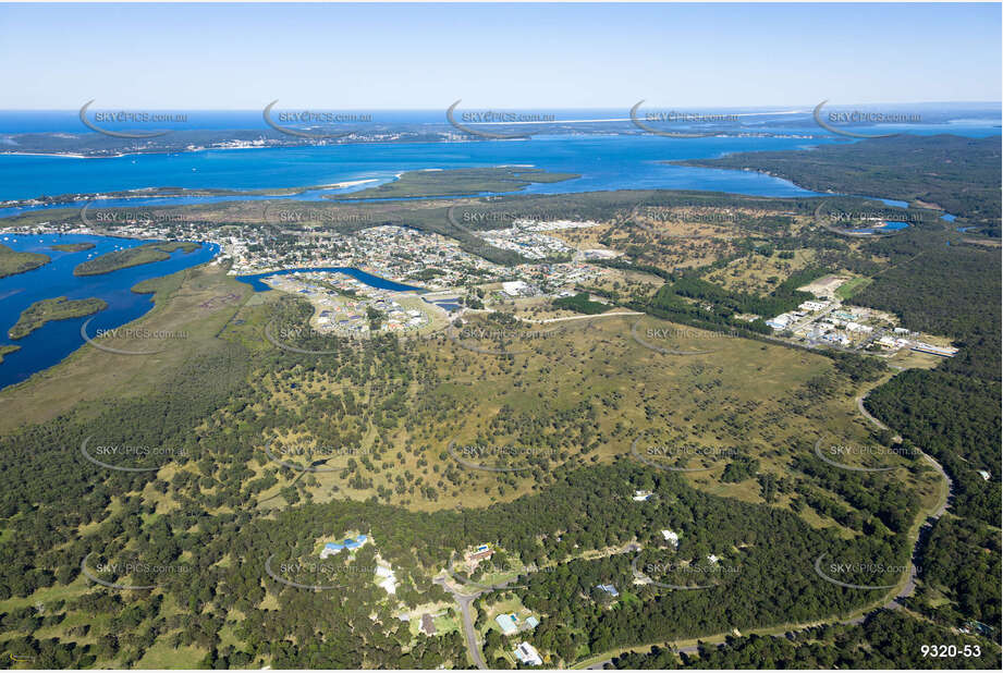 Aerial Photo Tea Gardens NSW Aerial Photography