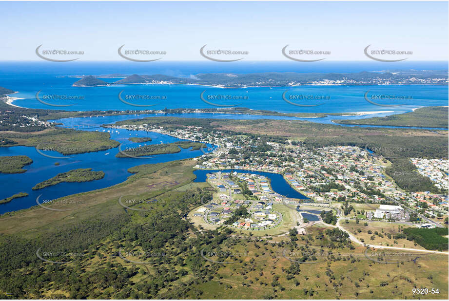 Aerial Photo Tea Gardens NSW Aerial Photography