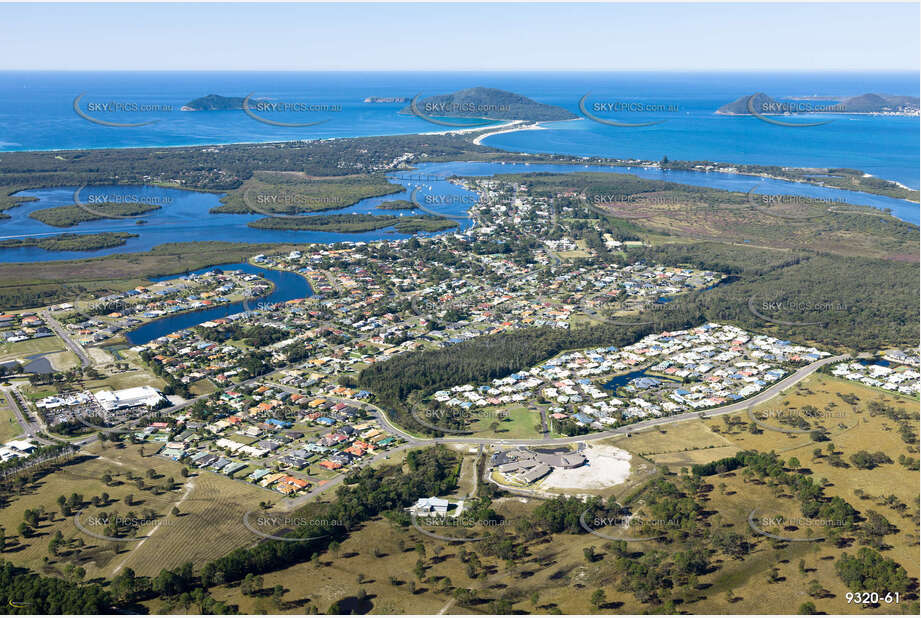 Aerial Photo Tea Gardens NSW Aerial Photography