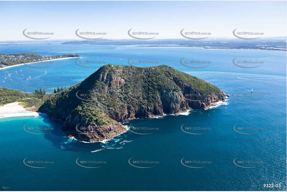 Aerial Photo Tomaree Head Shoal Bay NSW Aerial Photography