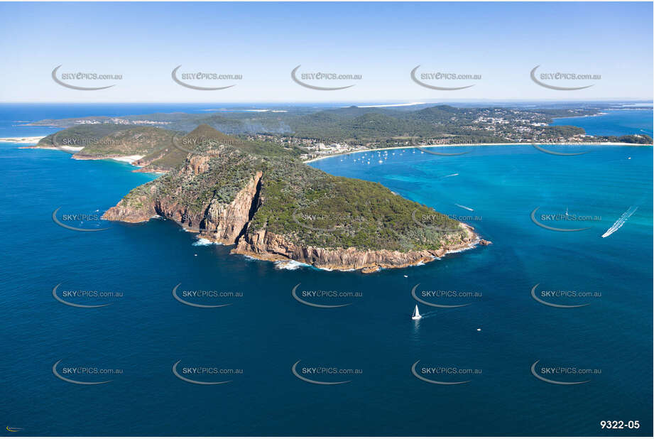 Aerial Photo Tomaree Head Shoal Bay NSW Aerial Photography