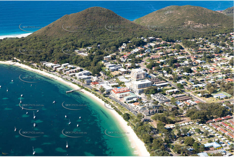 Aerial Photo Shoal Bay NSW Aerial Photography