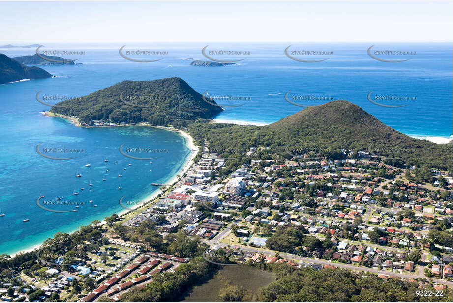 Aerial Photo Shoal Bay NSW Aerial Photography