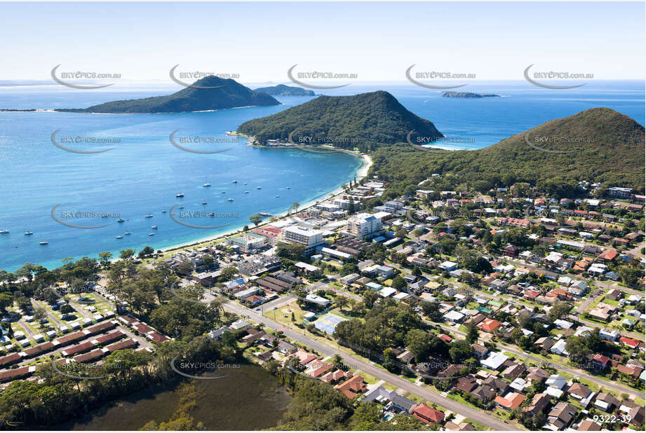 Aerial Photo Shoal Bay NSW Aerial Photography