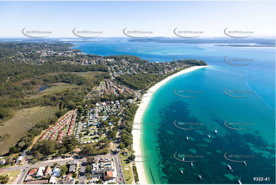 Aerial Photo Shoal Bay NSW Aerial Photography