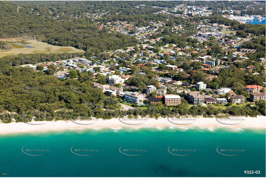 Aerial Photo Nelson Bay NSW Aerial Photography