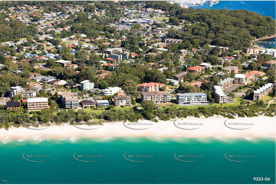 Aerial Photo Nelson Bay NSW Aerial Photography