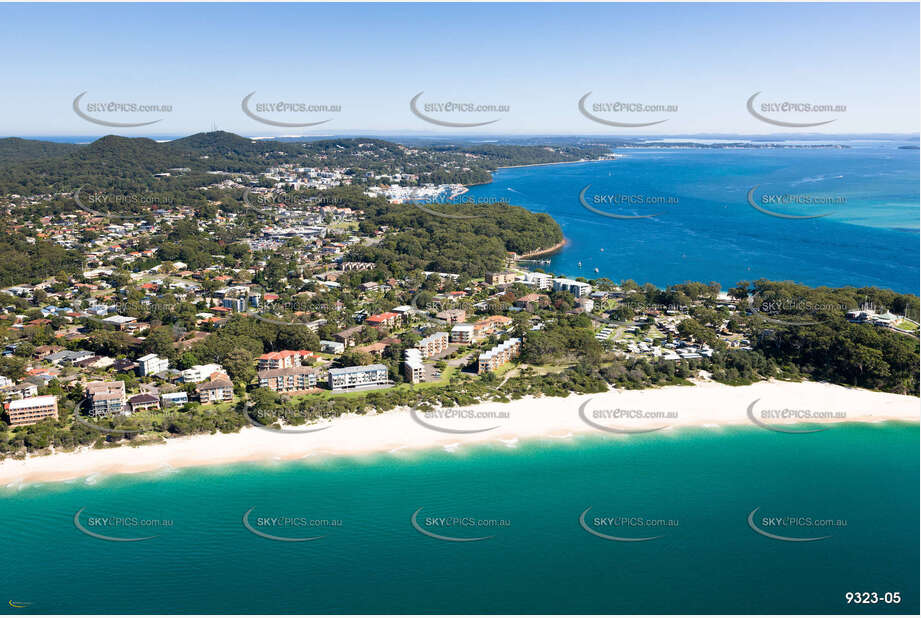 Aerial Photo Nelson Bay NSW Aerial Photography