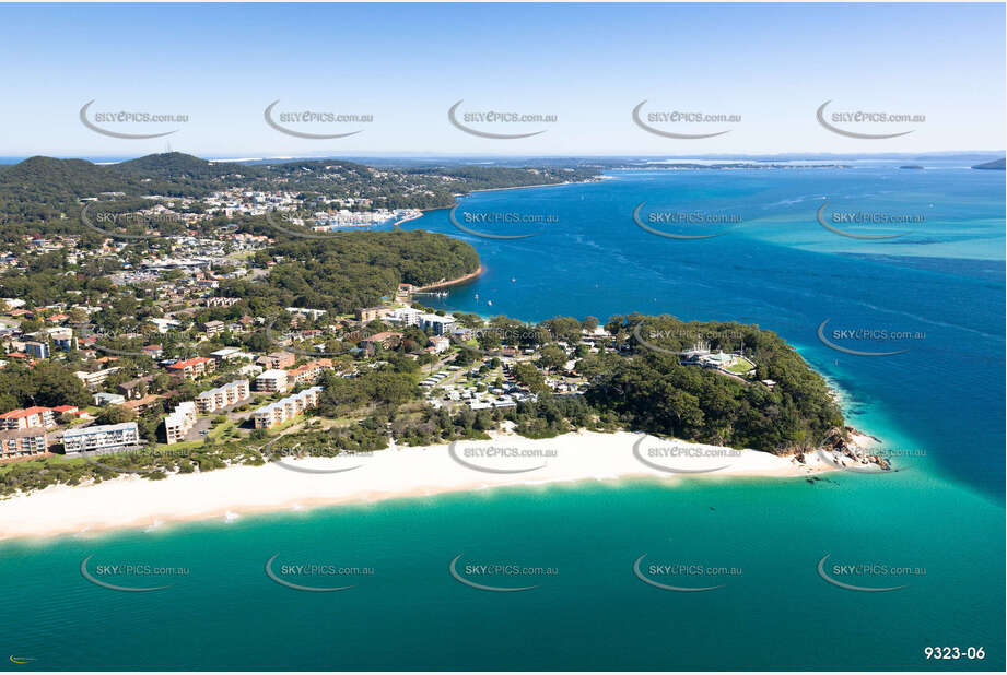 Aerial Photo Nelson Bay NSW Aerial Photography