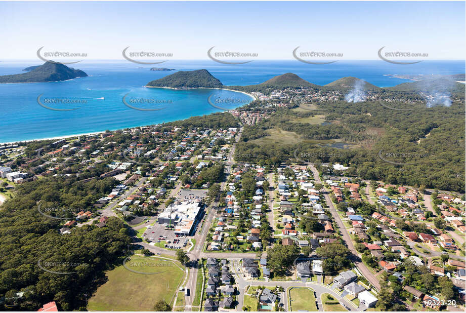 Aerial Photo Nelson Bay NSW Aerial Photography