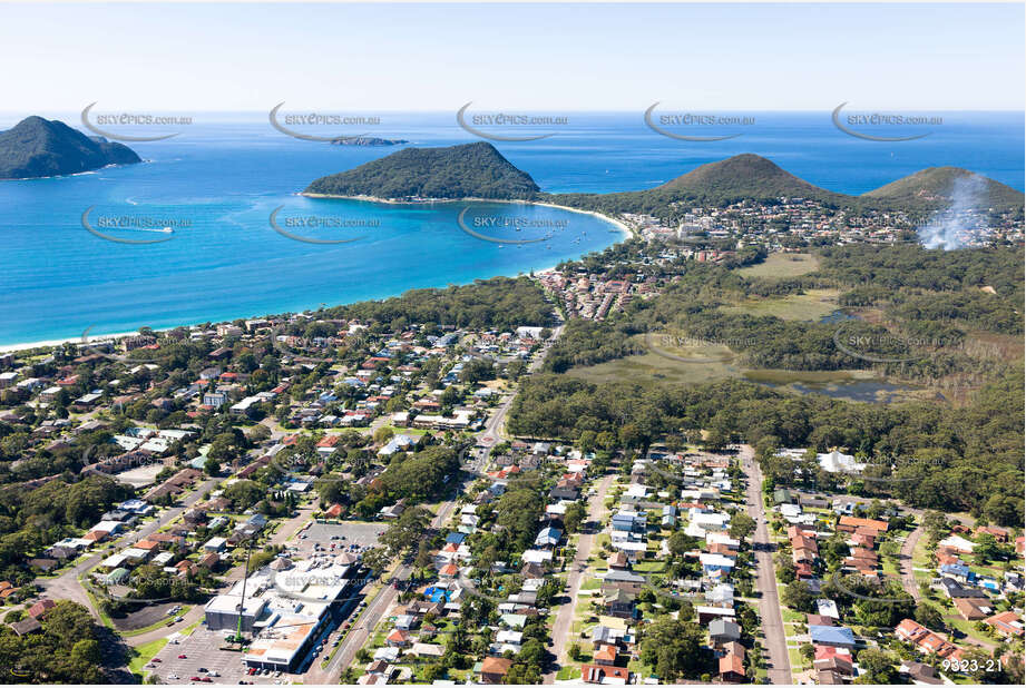 Aerial Photo Nelson Bay NSW Aerial Photography