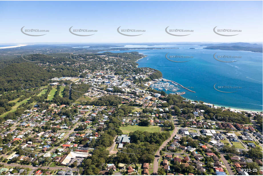 Aerial Photo Nelson Bay NSW Aerial Photography